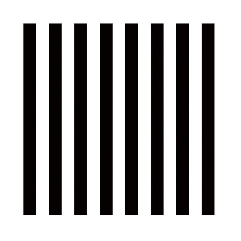 Laeacco 7x7ft Black and White Stripe Photo Backdrop Black Vertical Lines Striped Backdrops Birthday Party Banner Wedding Decoration Newborn Baby Shower Backdrop Children Kids Girls Photo Studio Props - Image 1